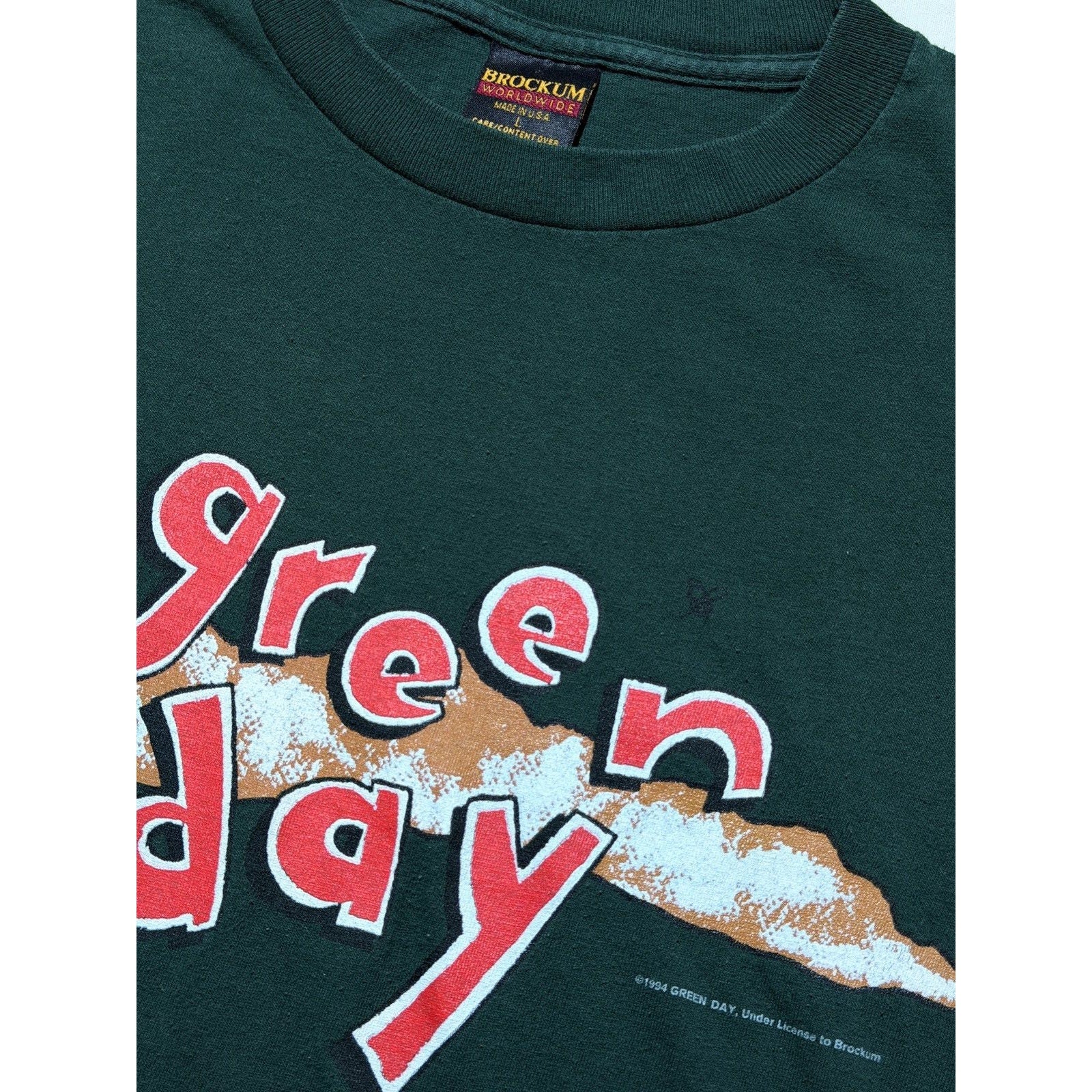 1994 Green Day "Dookie" tee