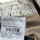 Archive Animal print graphic blazer