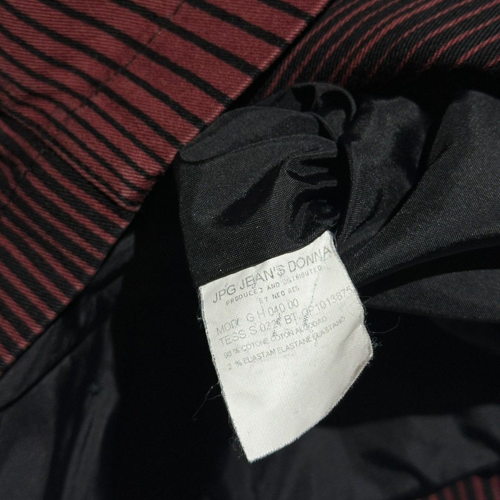 Cyberbaba illusion lines jacket