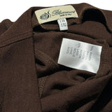 Fur trim ruffled skirt