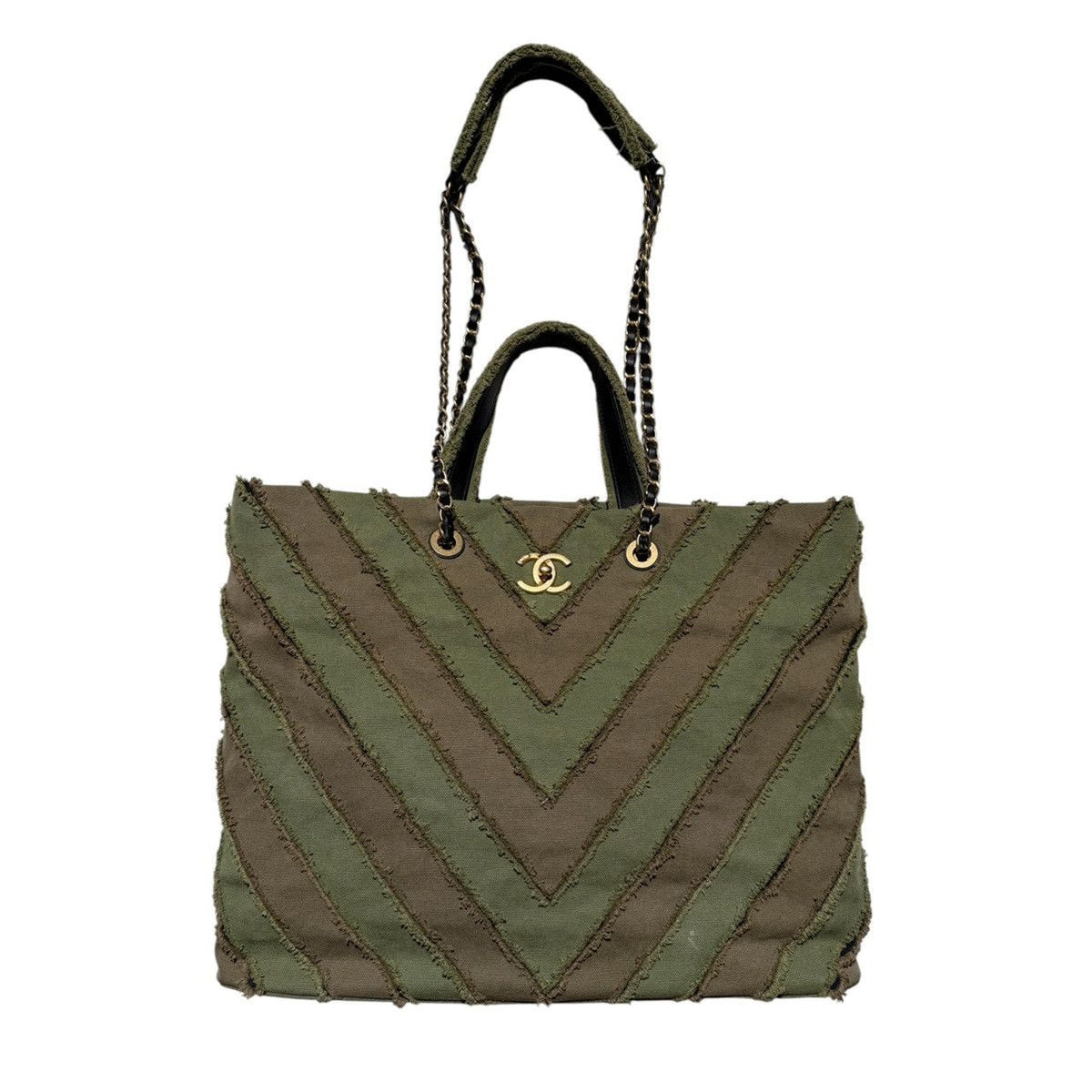 2017 cruise paris-cuba patchwork chevron tote
