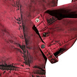 Boxy fit motorcycle jacket