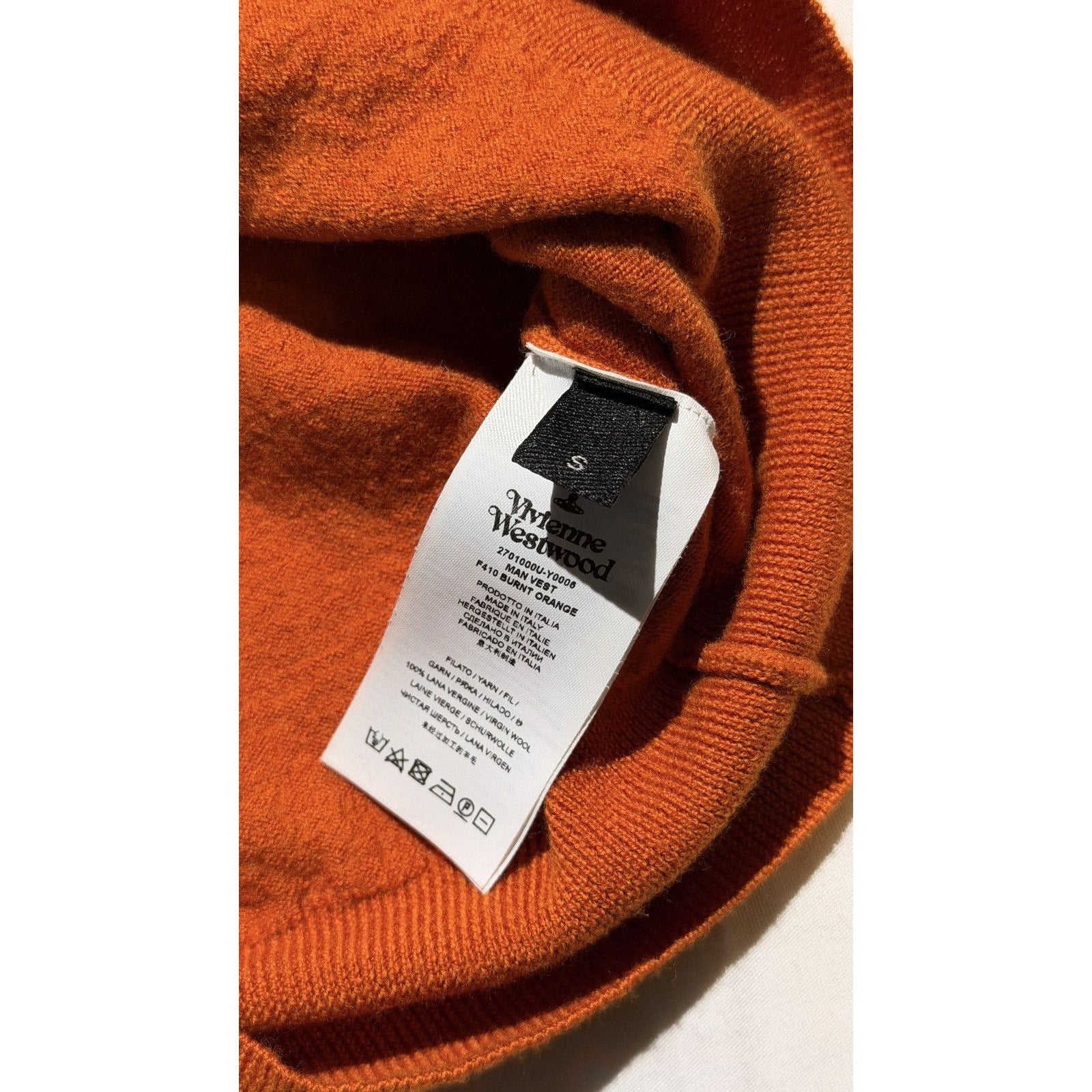 Orb logo sweater vest