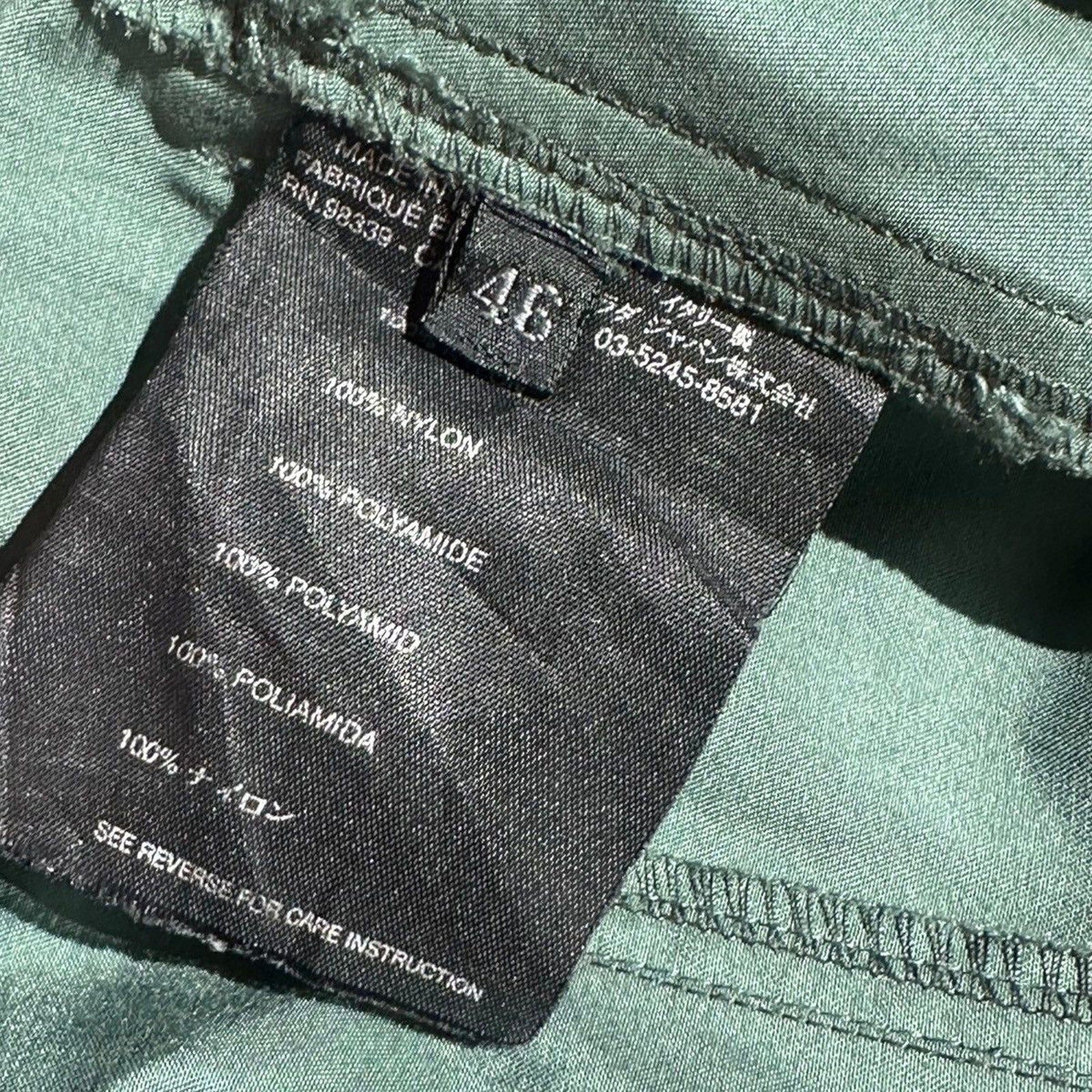 Nylon cargo shorts