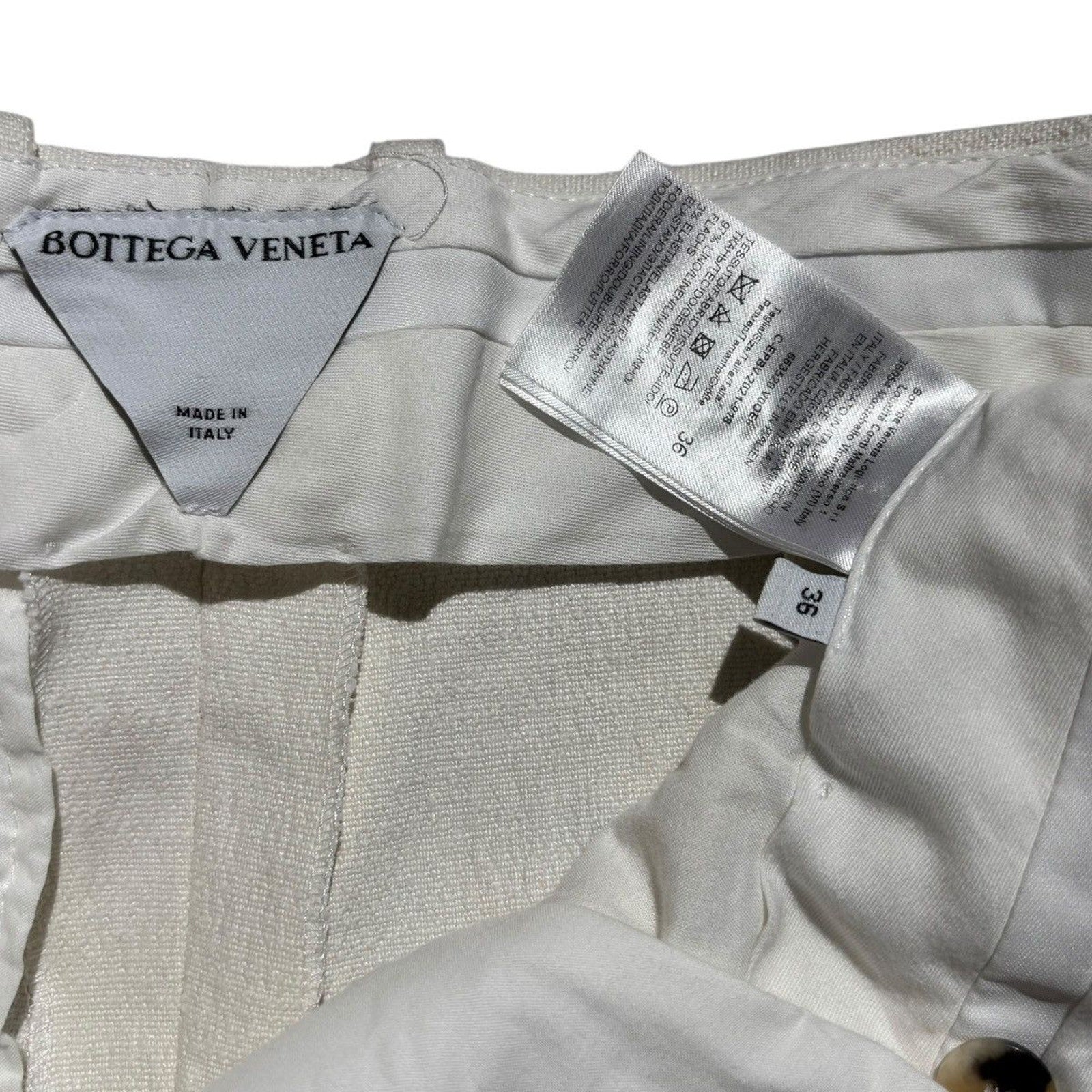 Linen 3/4 wide leg capri