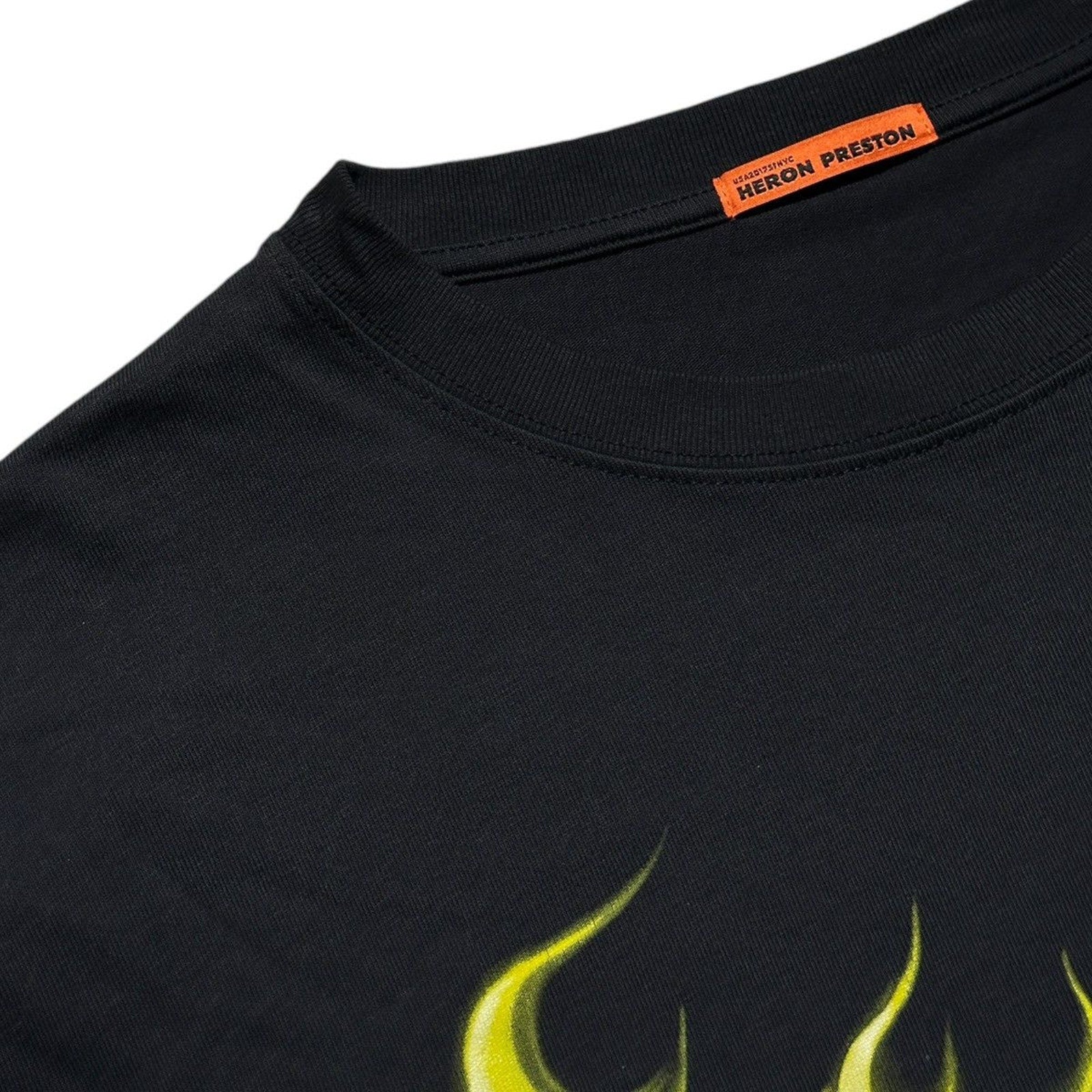 Flaming skull longsleeve