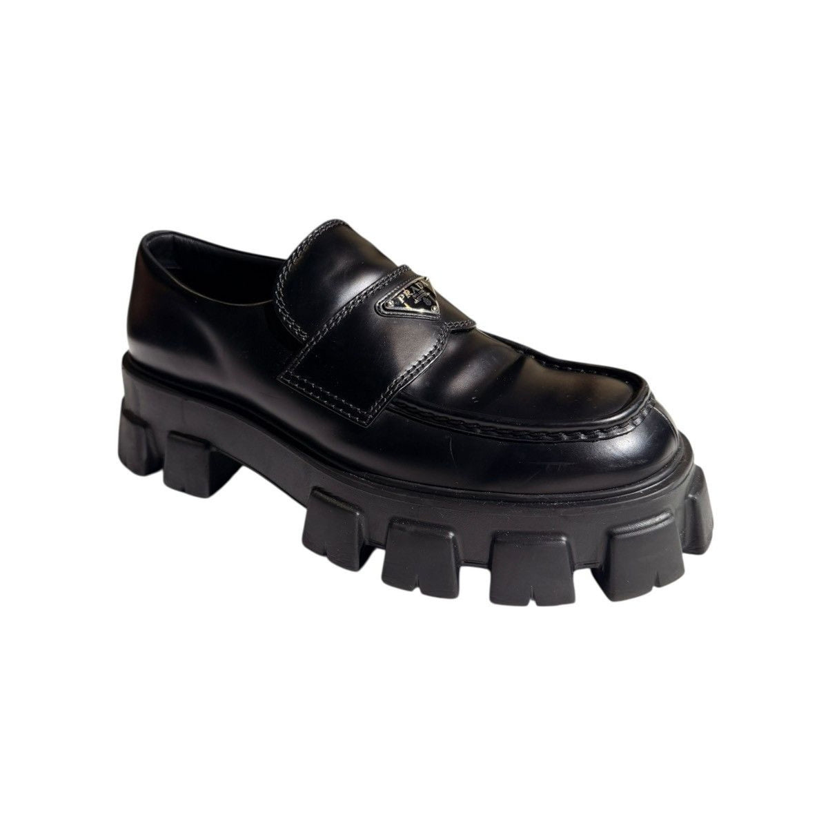 Monolith slip on chunky loafer