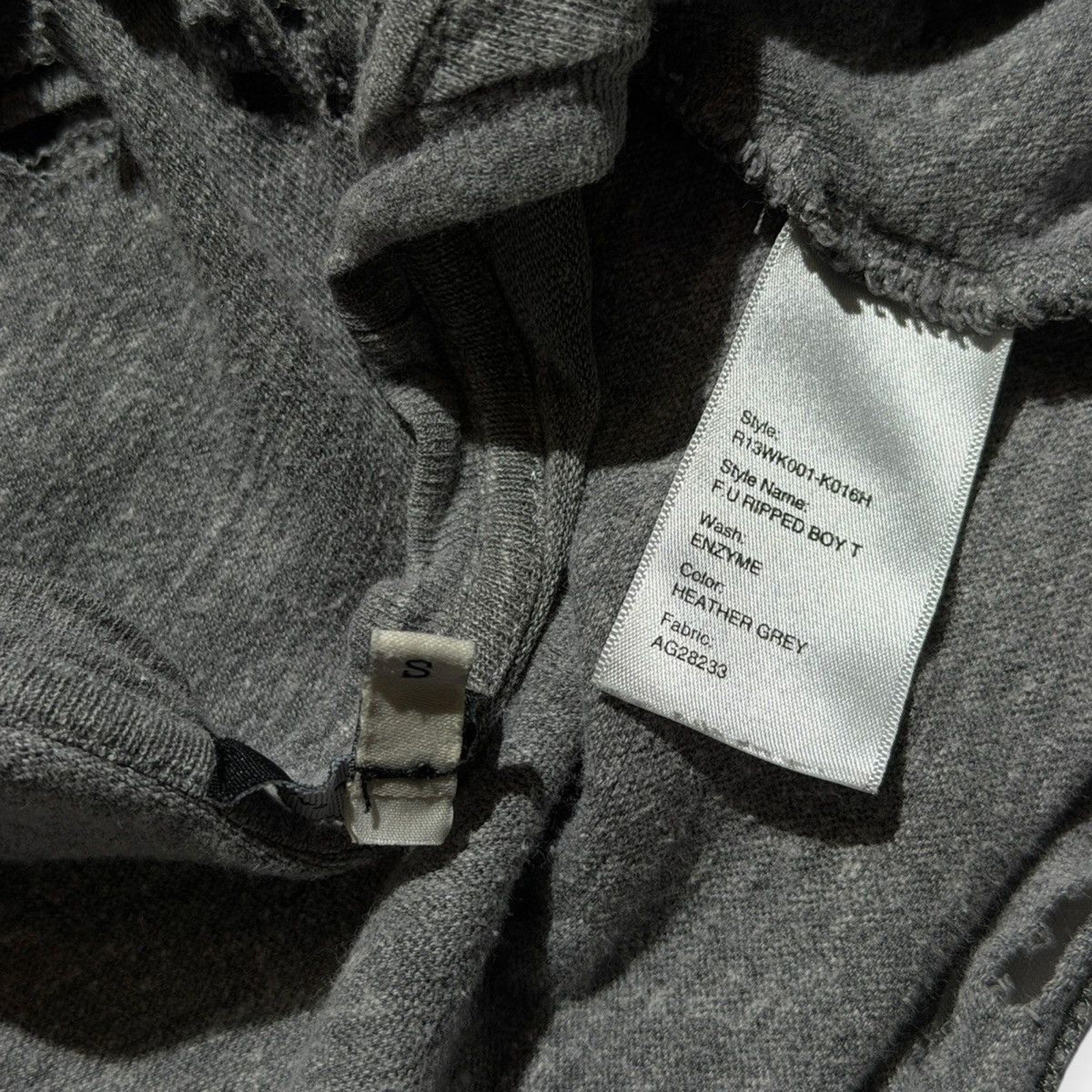 F*ck you distressed tee