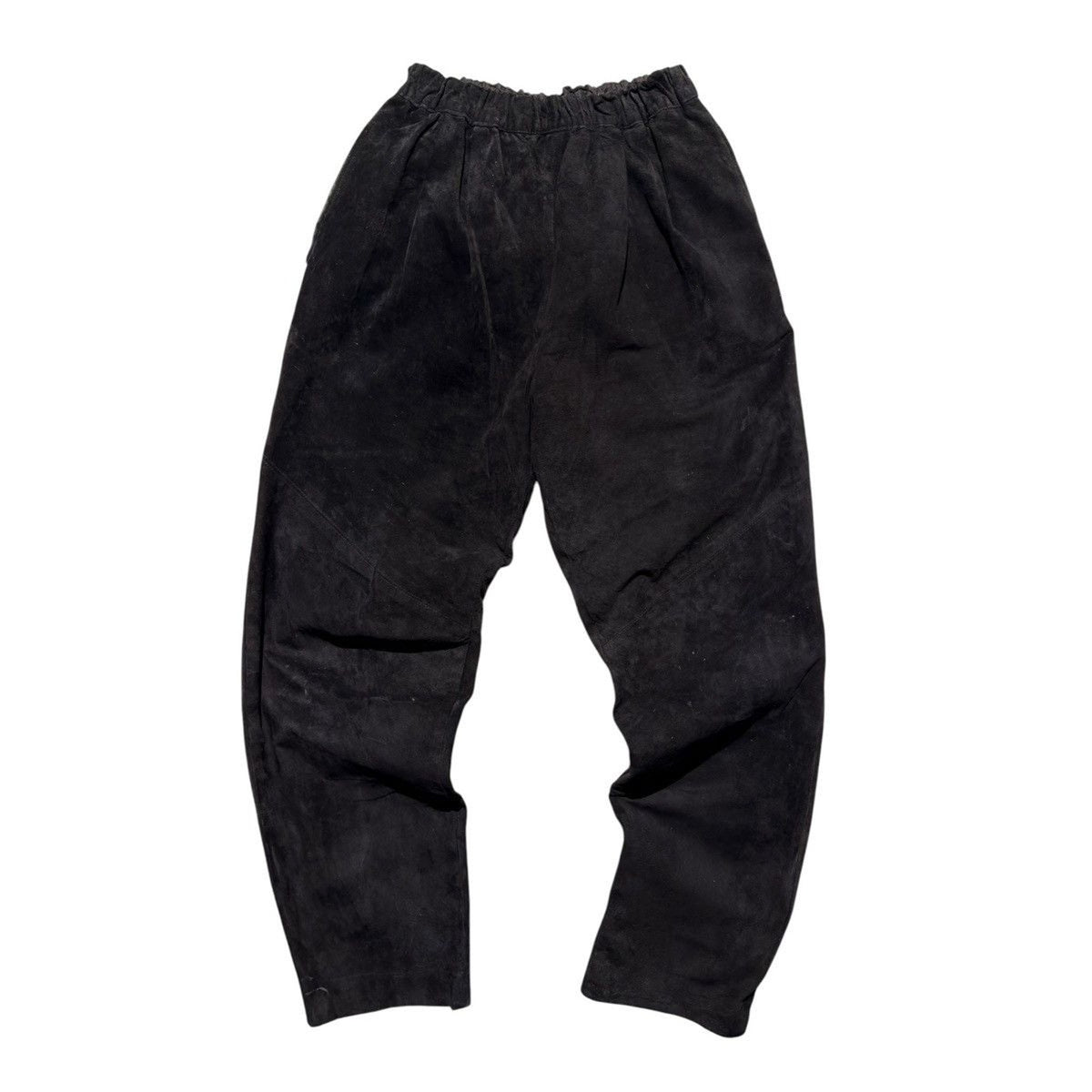 100% leather seuded pant