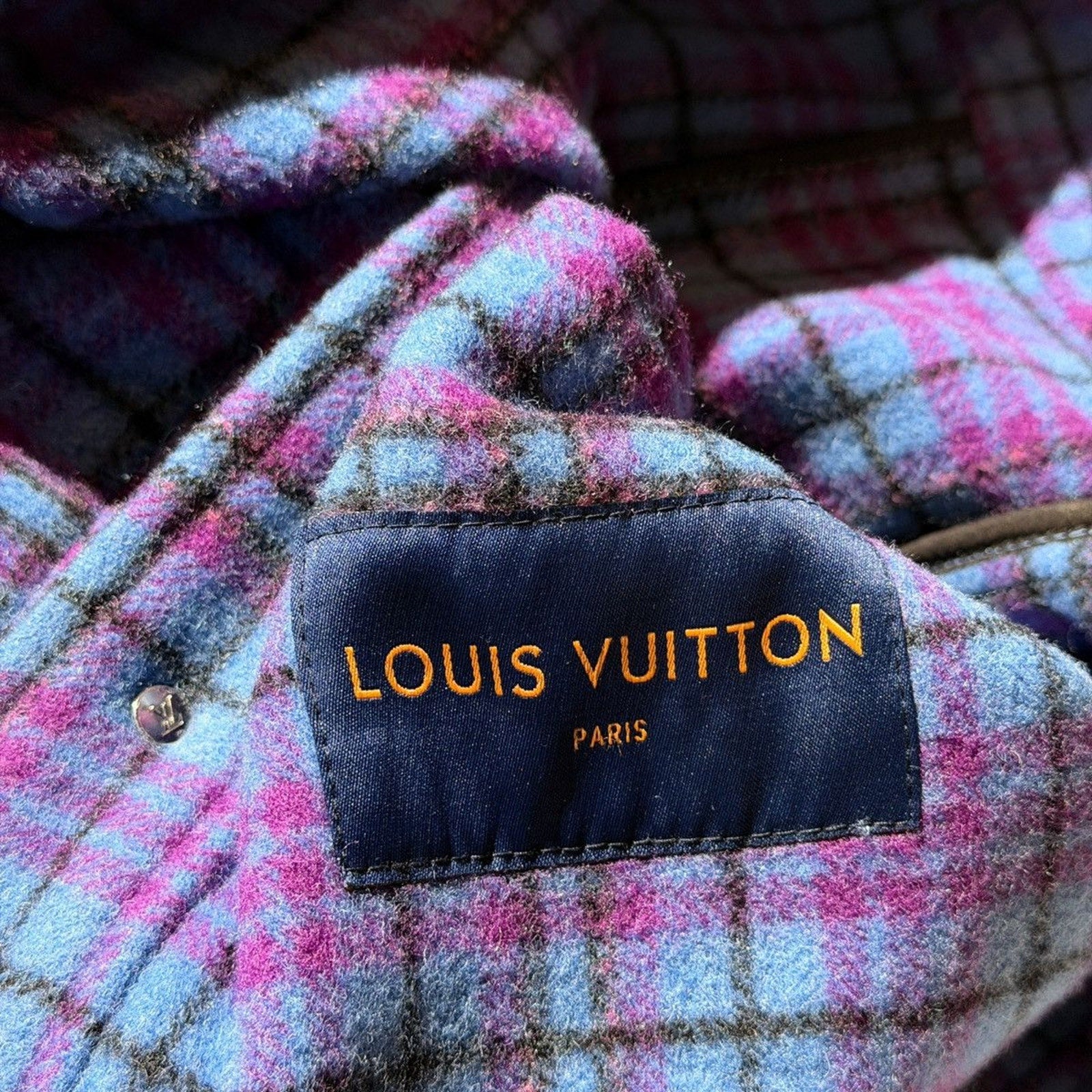 Virgil era Plaid trucker flannel