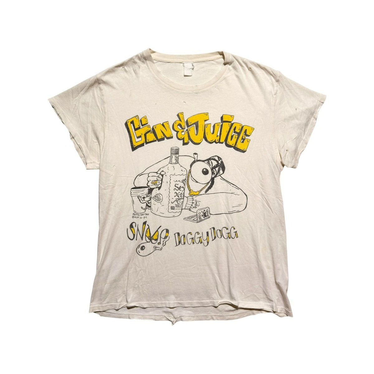 Gin n juice snoop dogg vintage tee