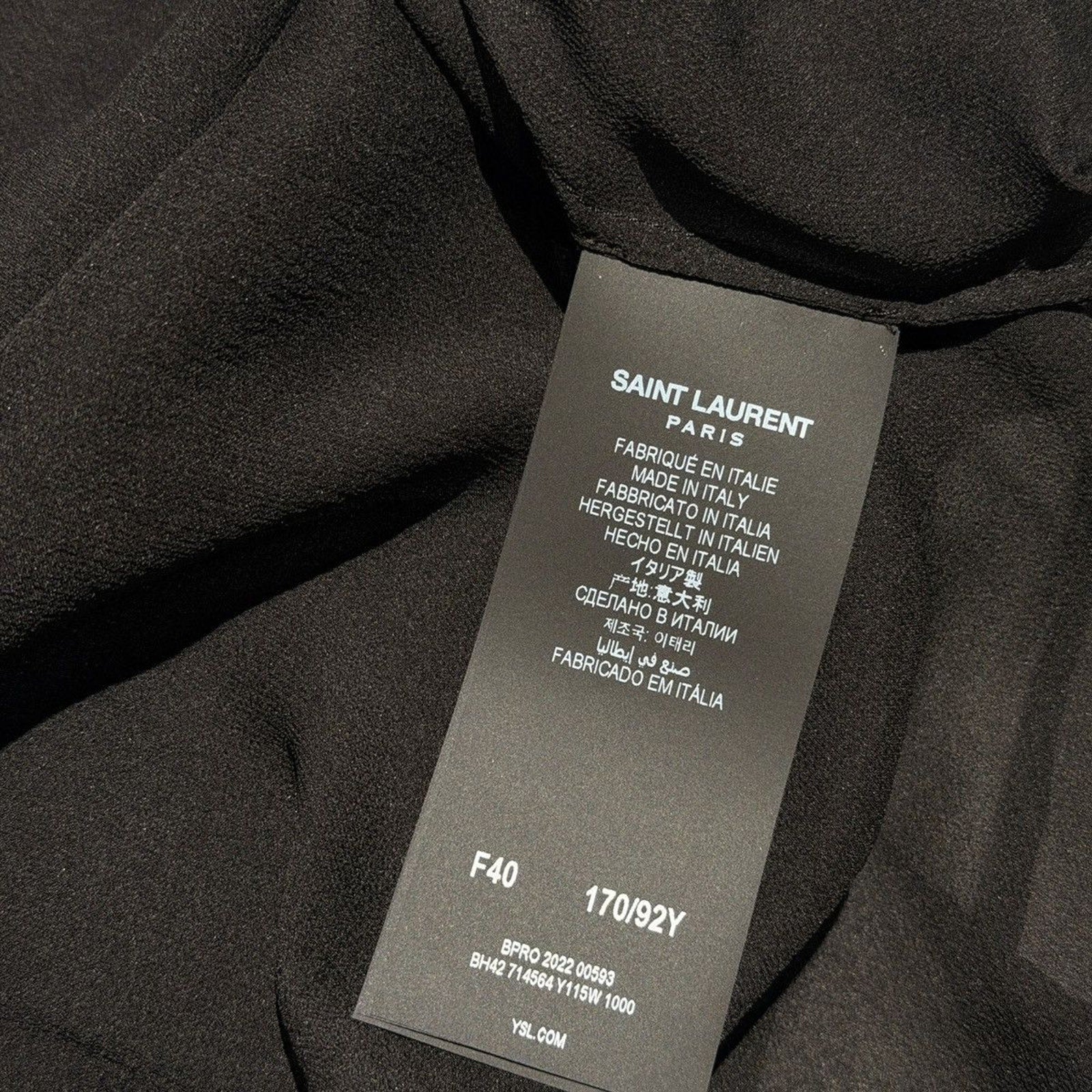 Silk flowy neck button top