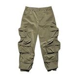 Marine “leather” look cargo pant