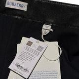 Pleated Leather baggy adjustable pant