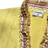 2004 cruise “pom pom” cashmere cardigan