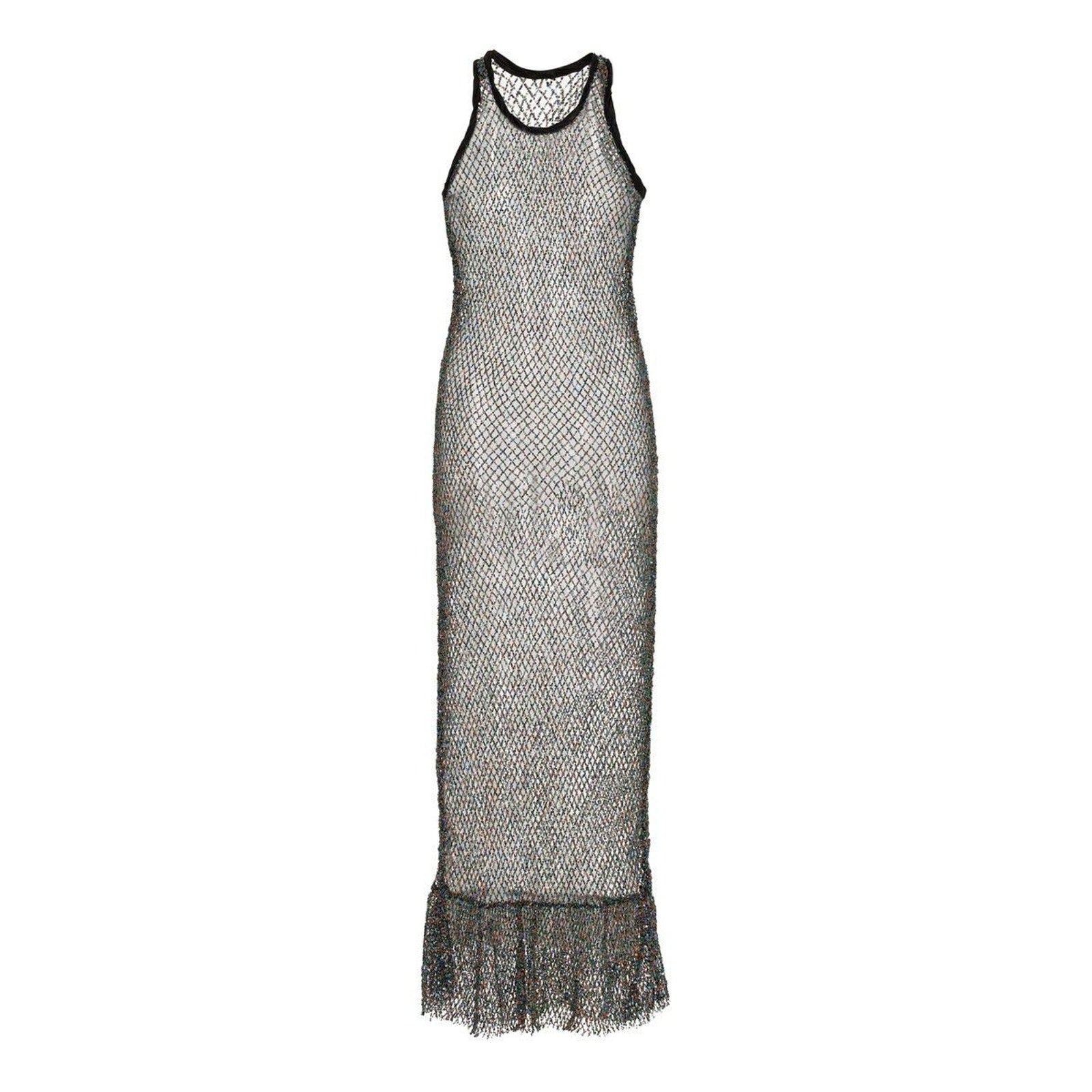 Long marina sequin dress