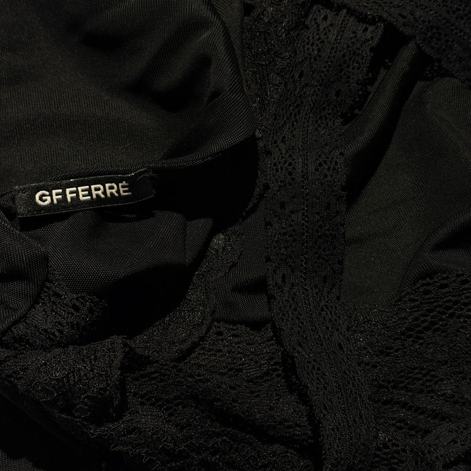 Plunge neck back lace cut out top