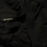 Plunge neck back lace cut out top