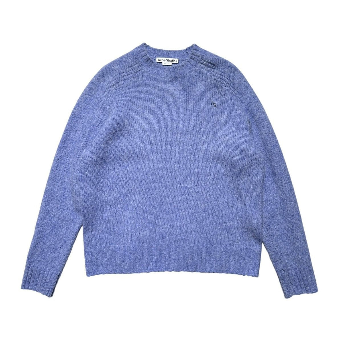 Wool embroidered logo sweater