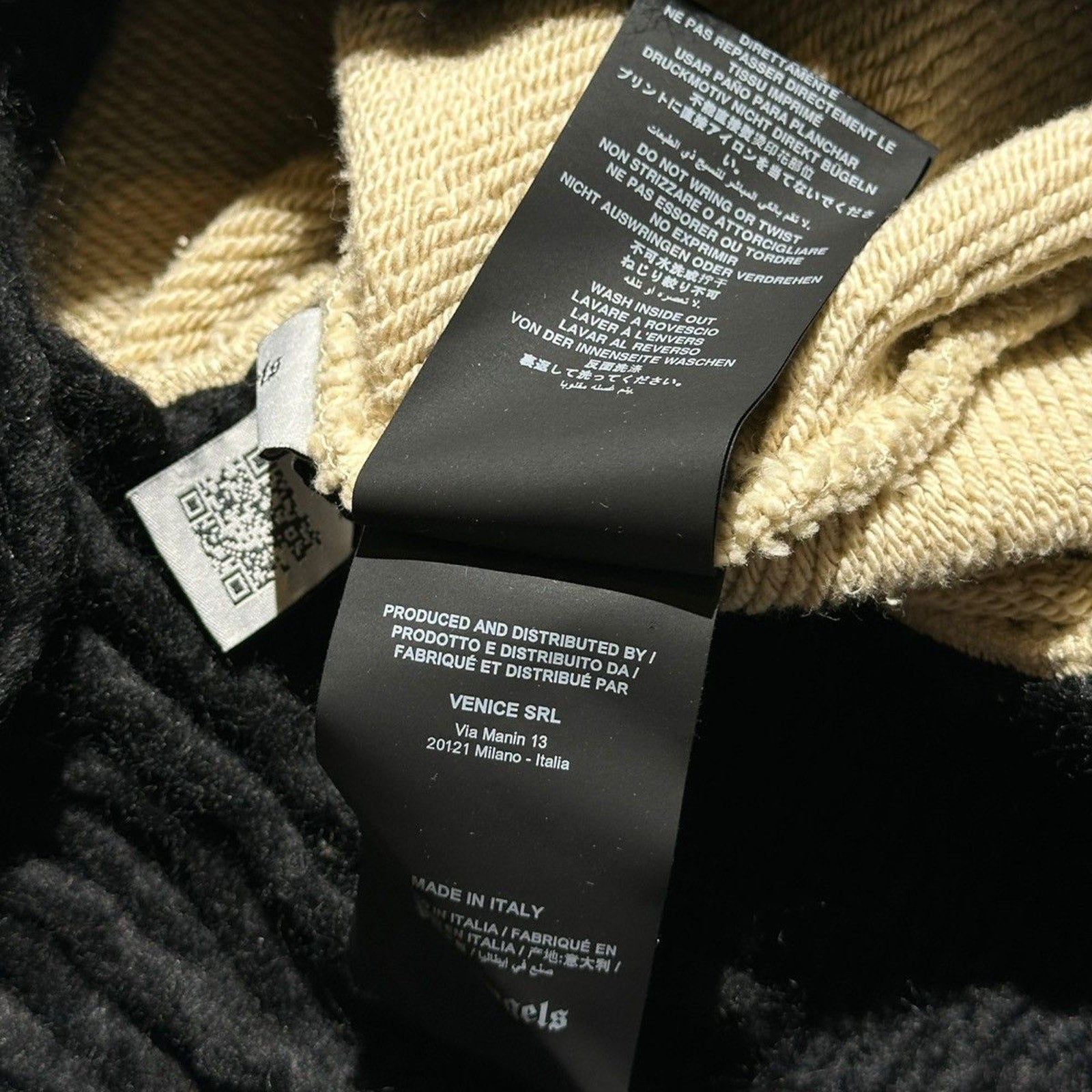 Fringe knitted graphic sweater