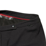 flared zip trouser