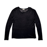 Silk Semi sheer long sleeve