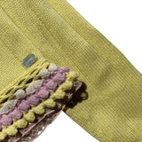 2004 cruise “pom pom” cashmere cardigan