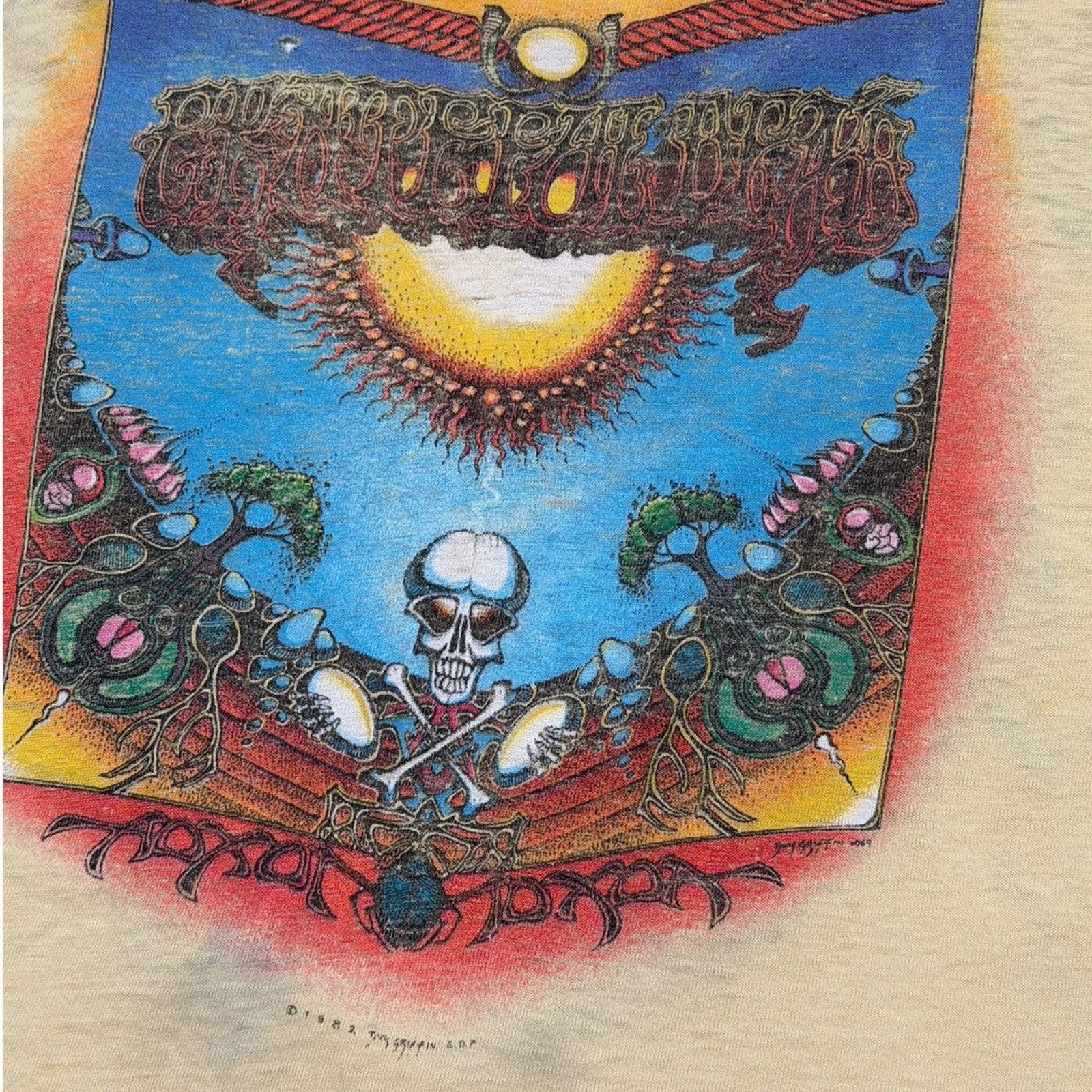 1982 Grateful dead aoxomoxoa original vintage tee