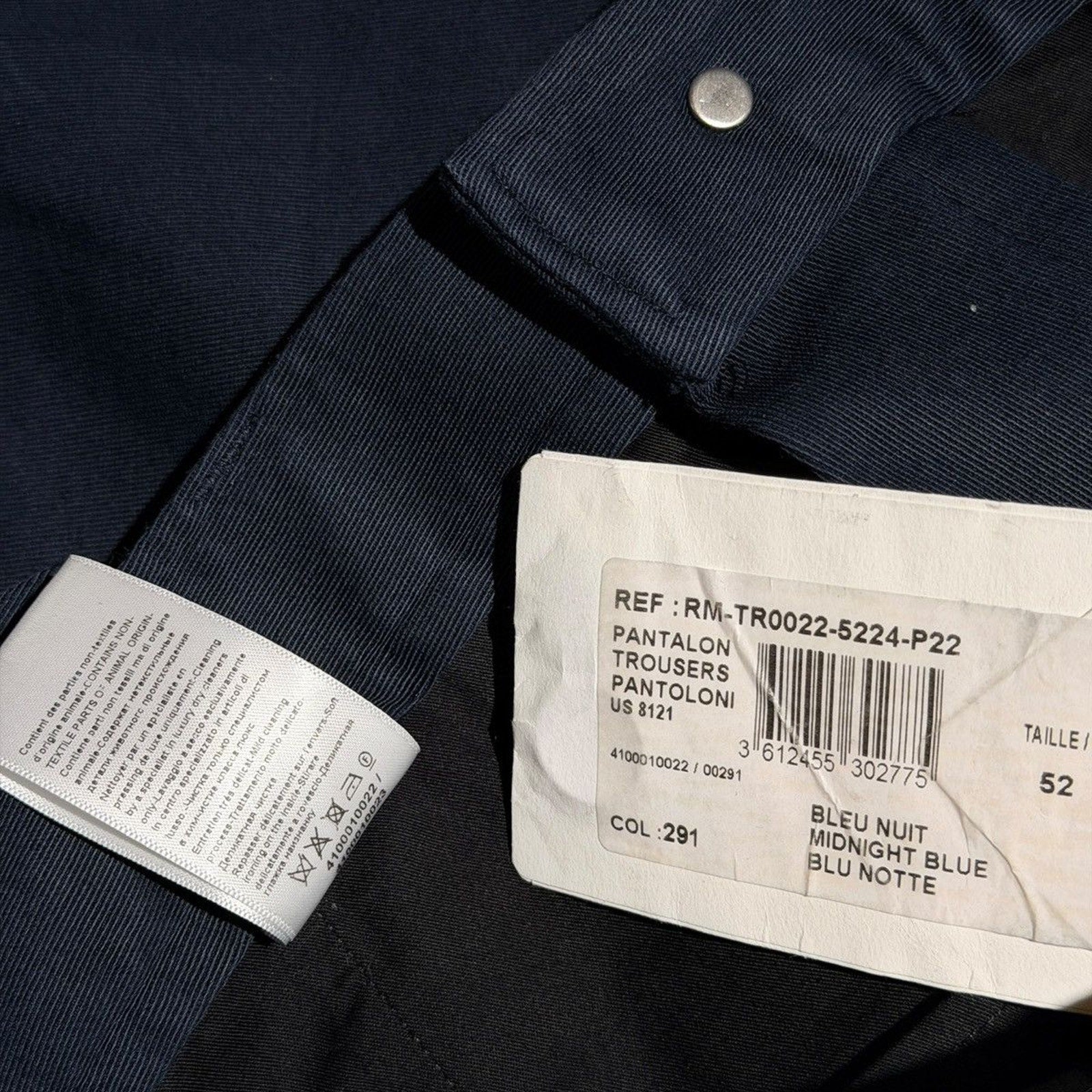 Logo patch cargo trouser