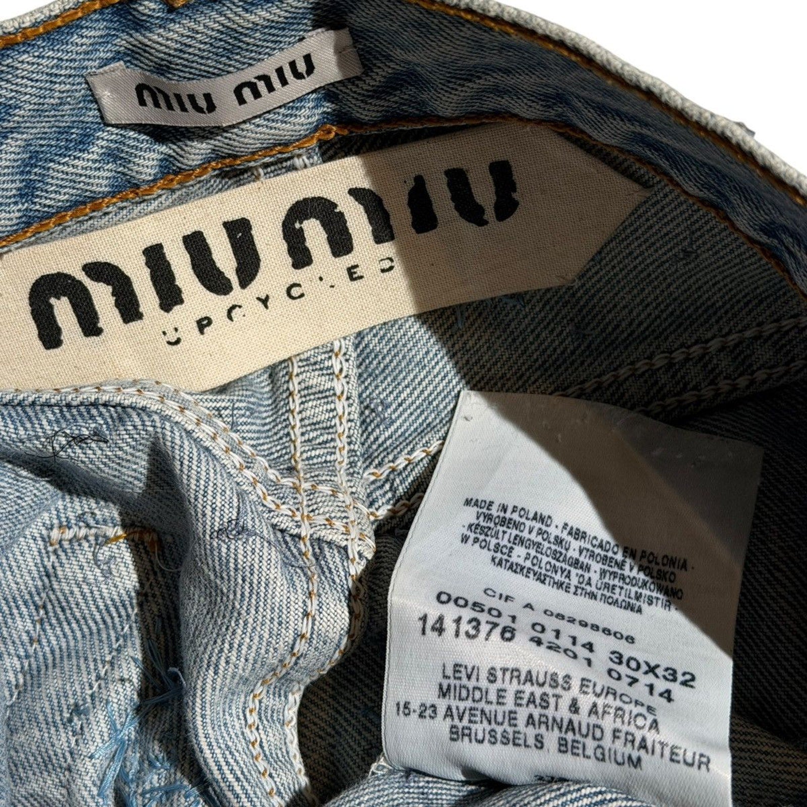 Crystal embellished jeans