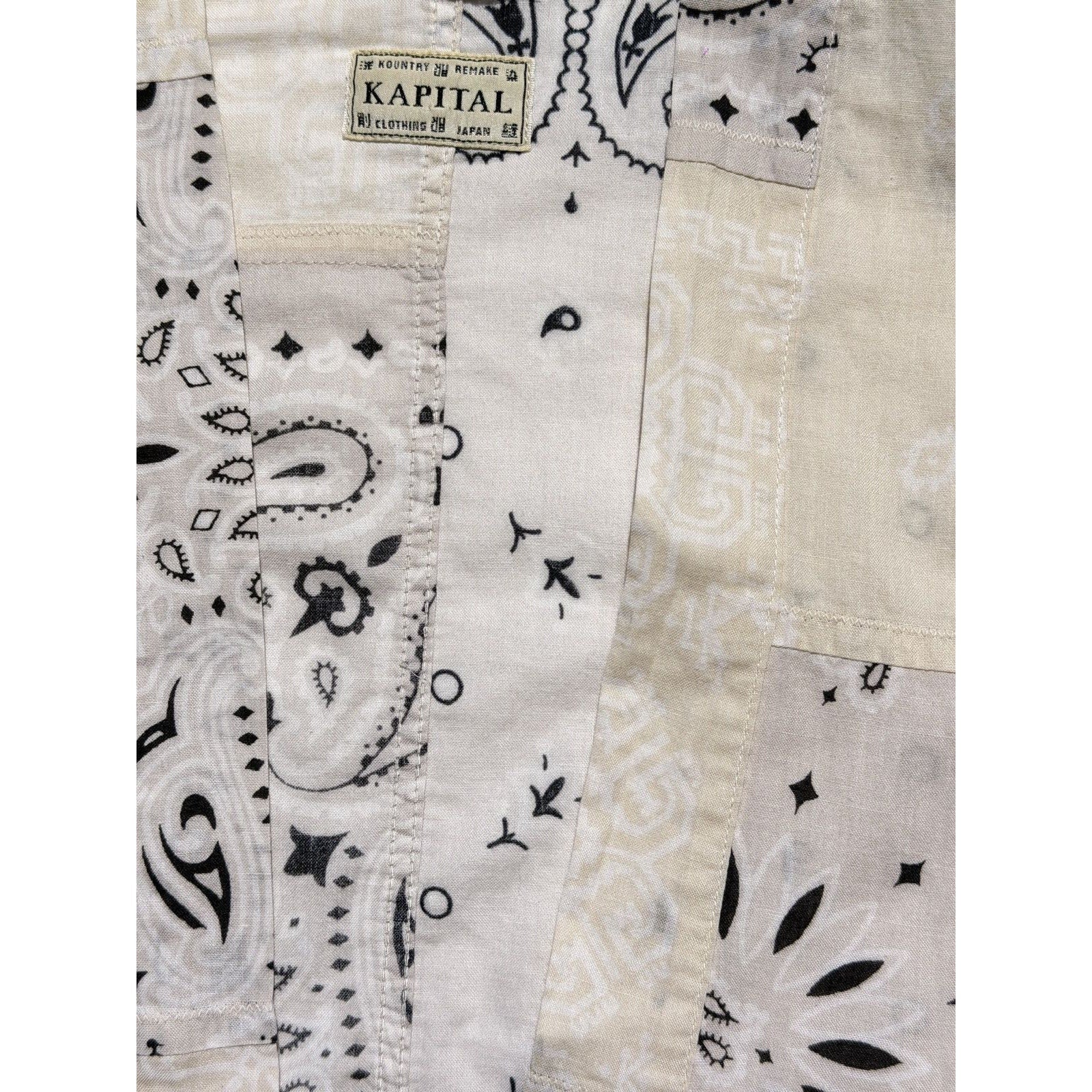 Bandana wrap shirt