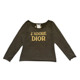 Vintage jadore dior light crewneck