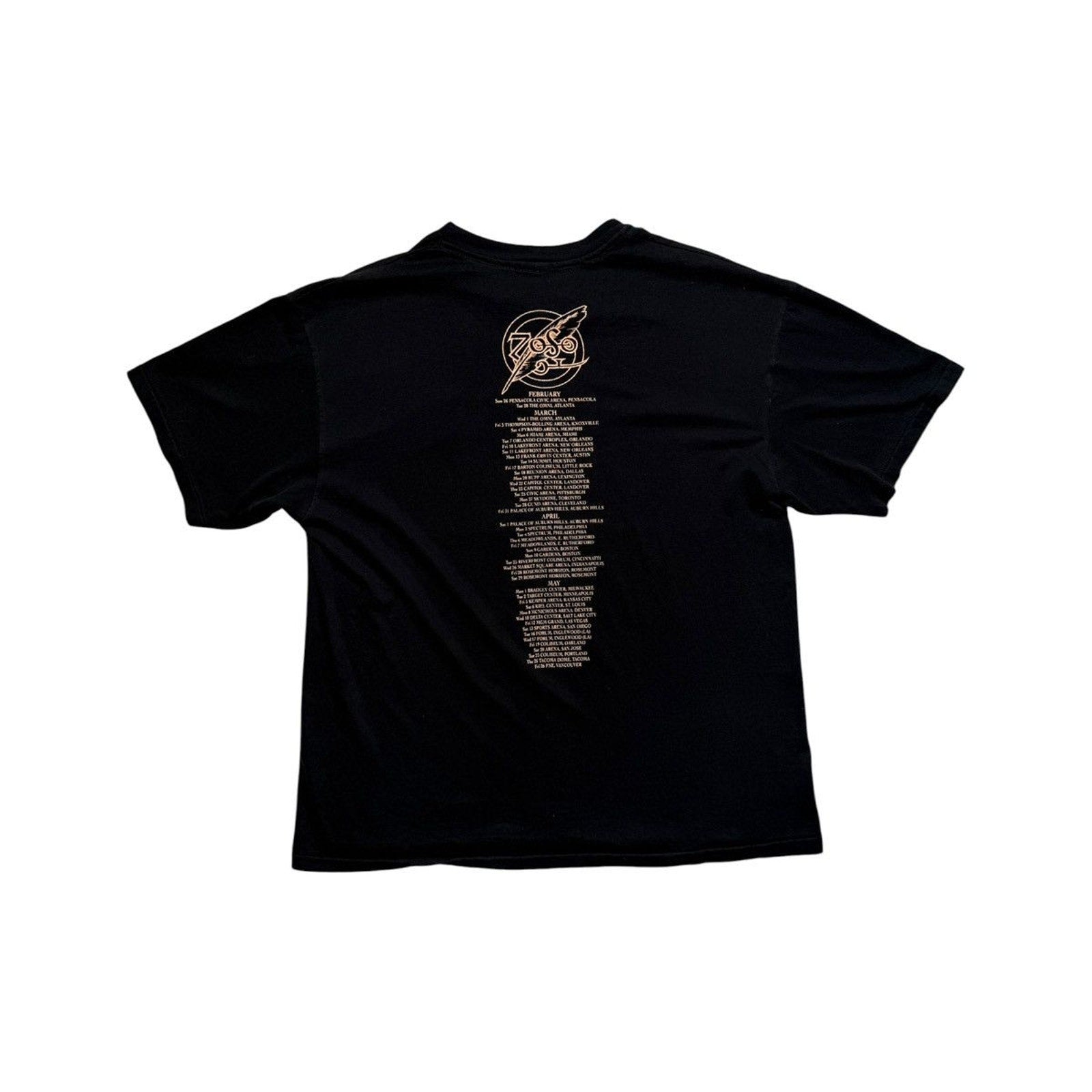 1995 Jimmy Page Robert Plant Zoso Tour Shirt