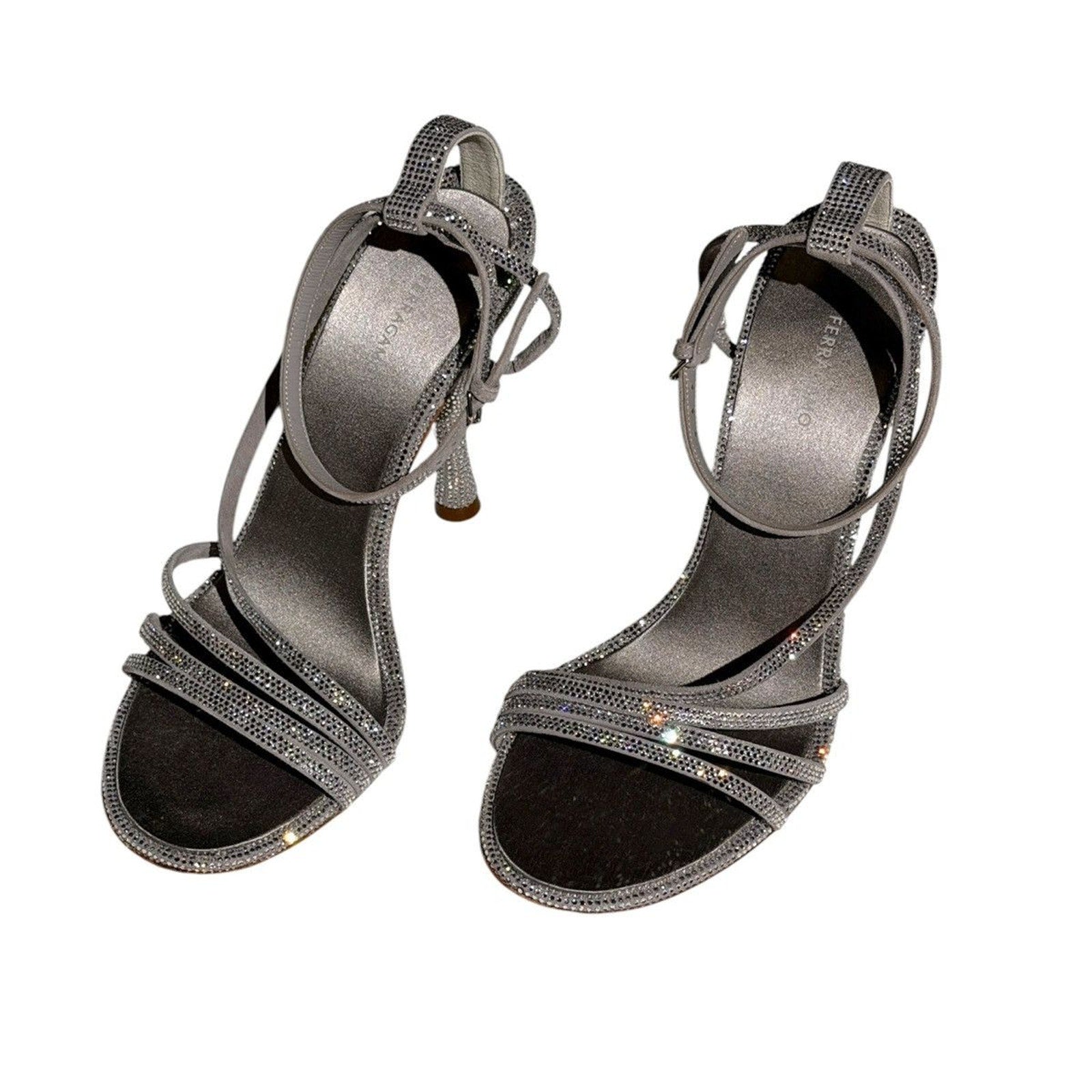 Allegra Crystal Embellished heels