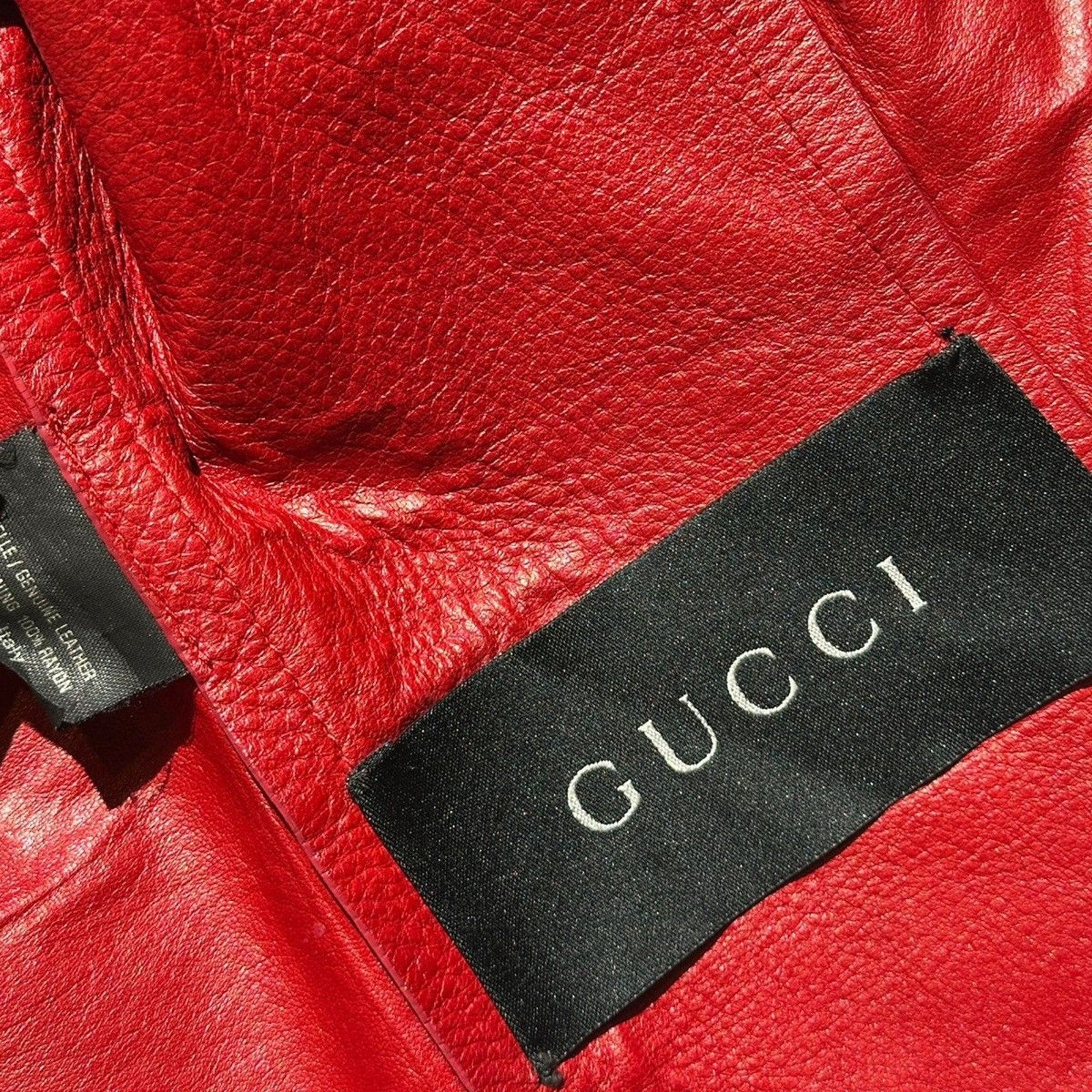 FW1997 Tom Ford Gucci leather jacket