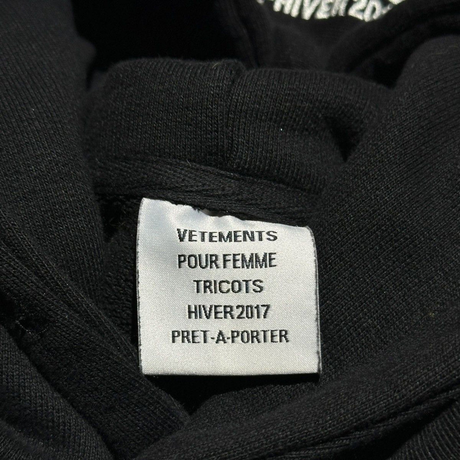 Total fucking darkness cropped shoulder pad hoodie