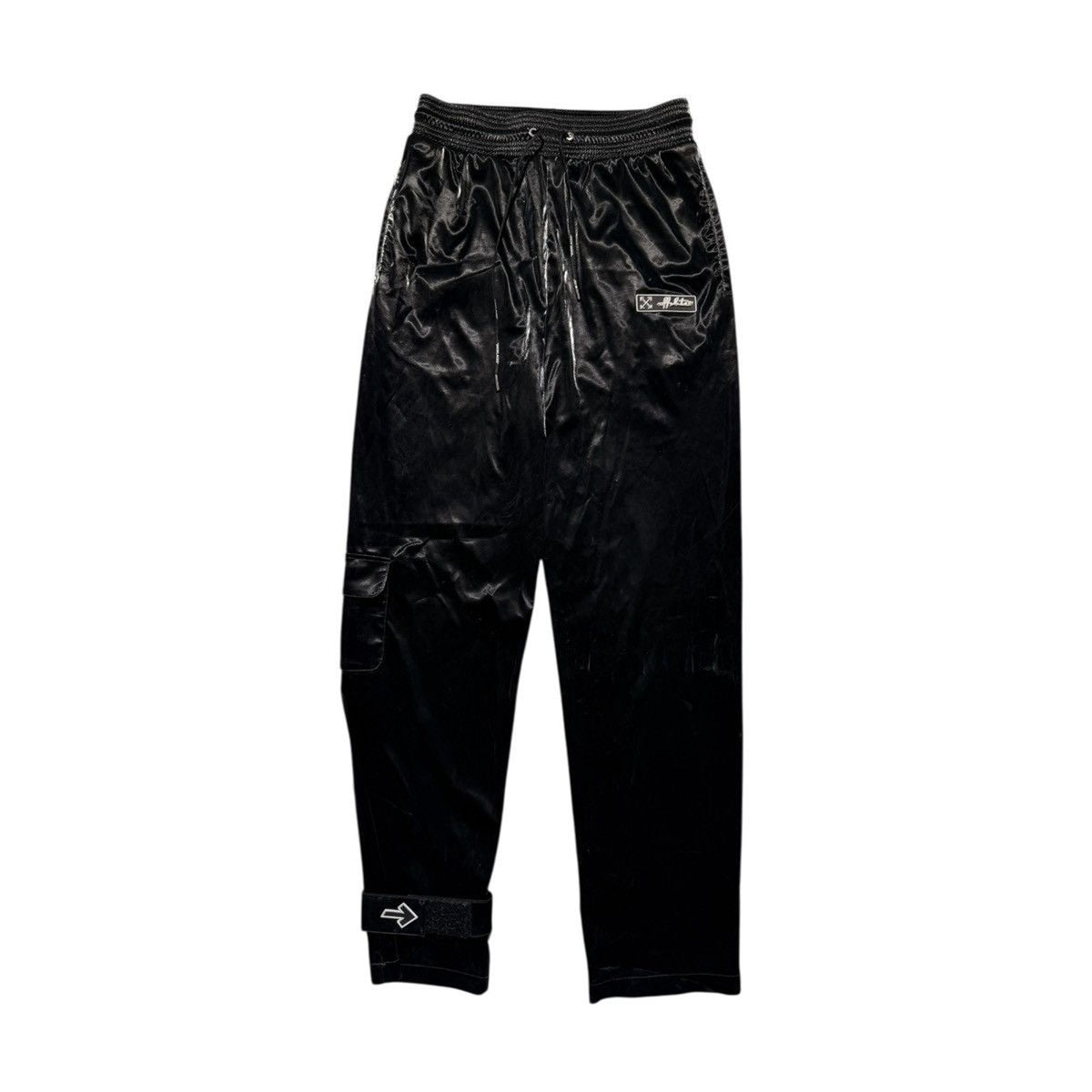 Glossy track pant