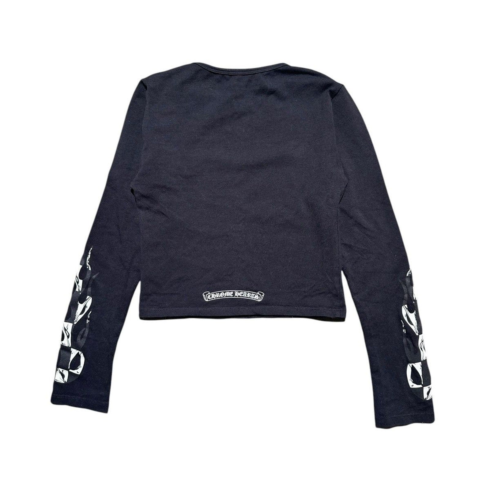 Matty boy flame crop top