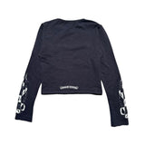 Matty boy flame crop top