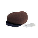 Wool hybrid beret cap