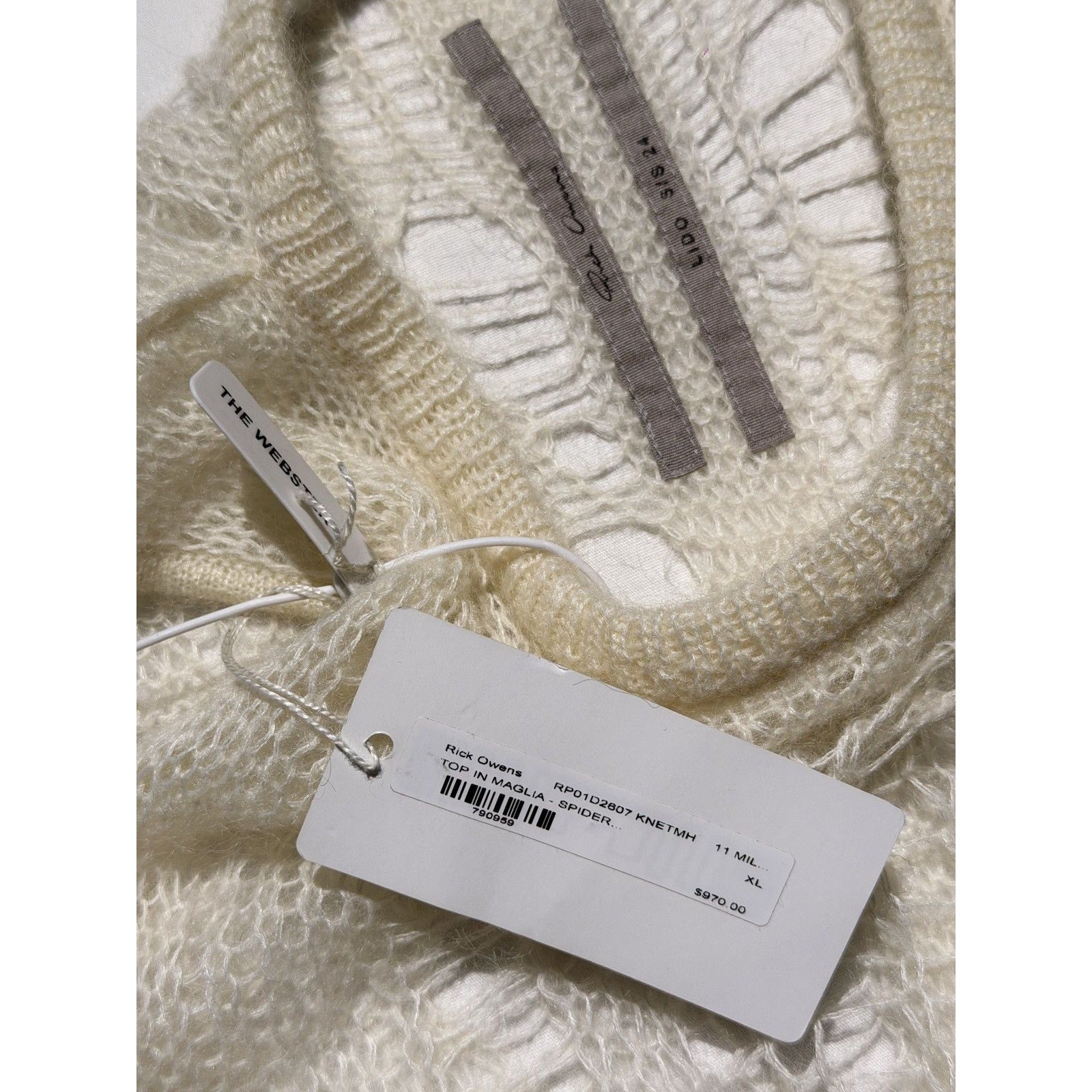 SS24 Lido Spider open knit