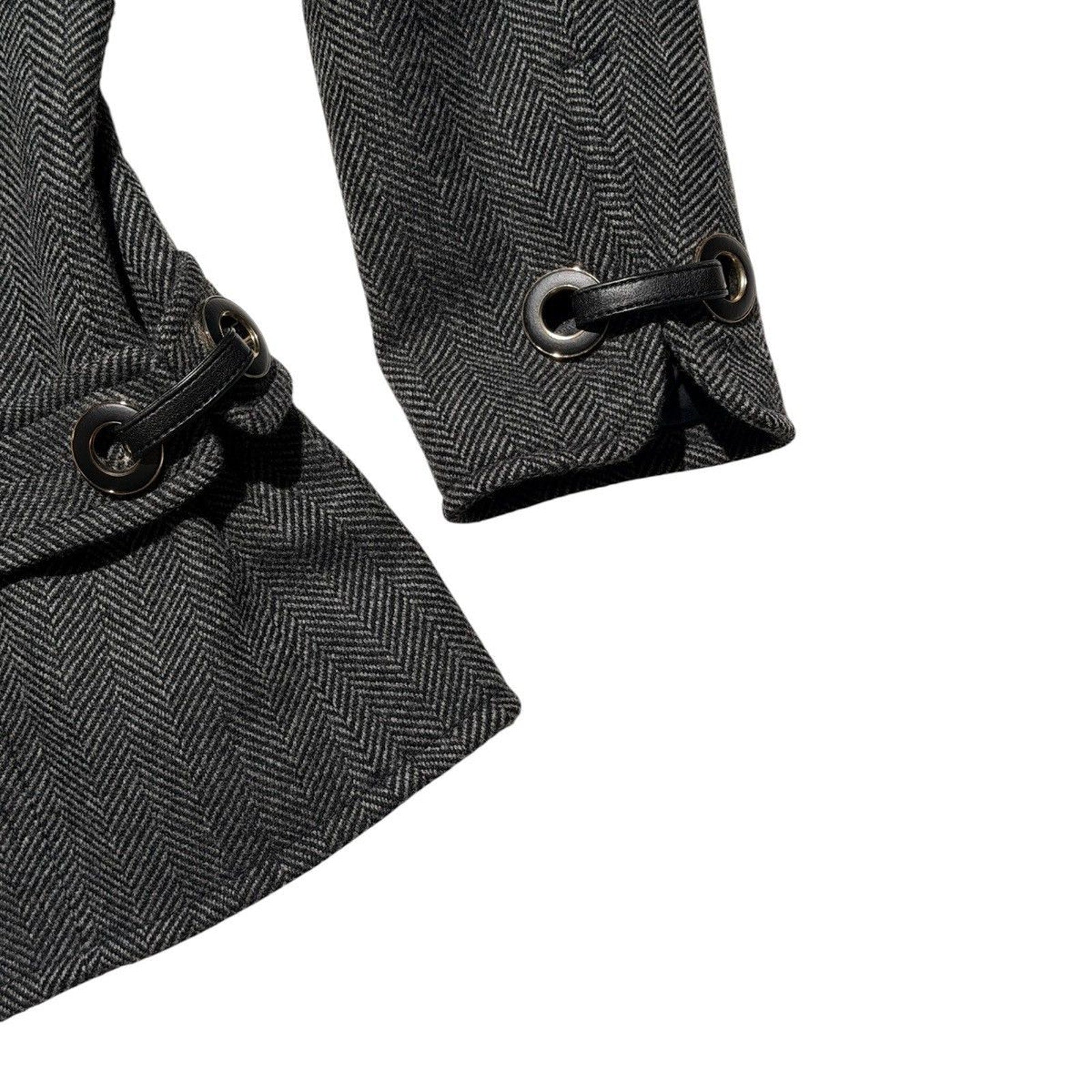 Cashmere wool structured kacket