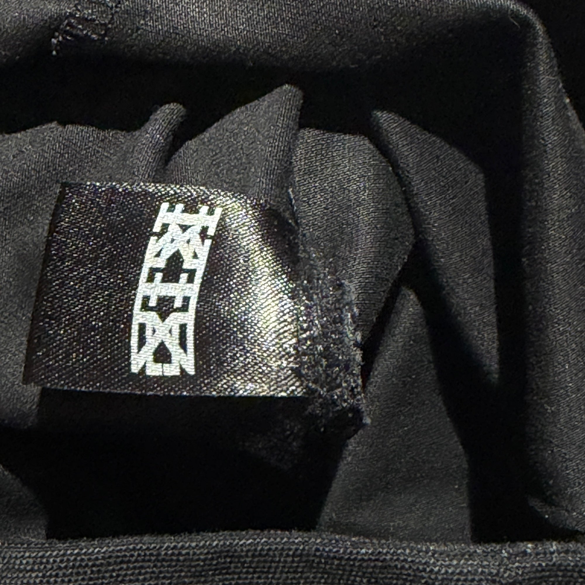 Spiked metal plate pant