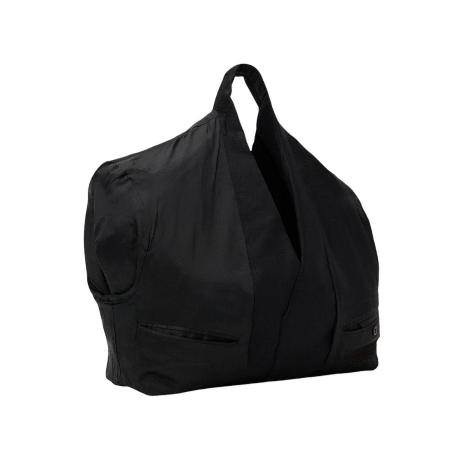 Reversible deconstructed blazer tote bag