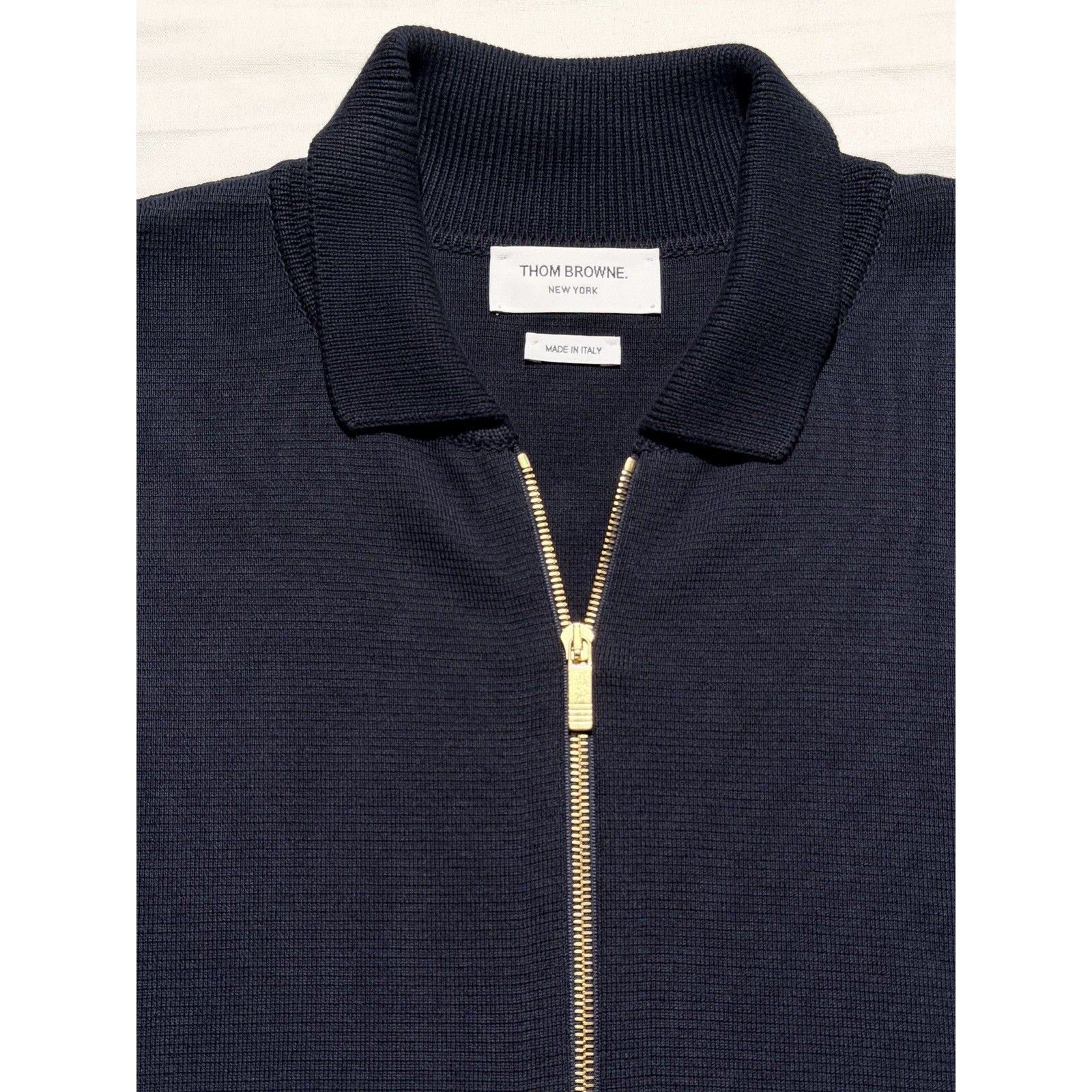 RWB stripe zipped jacket