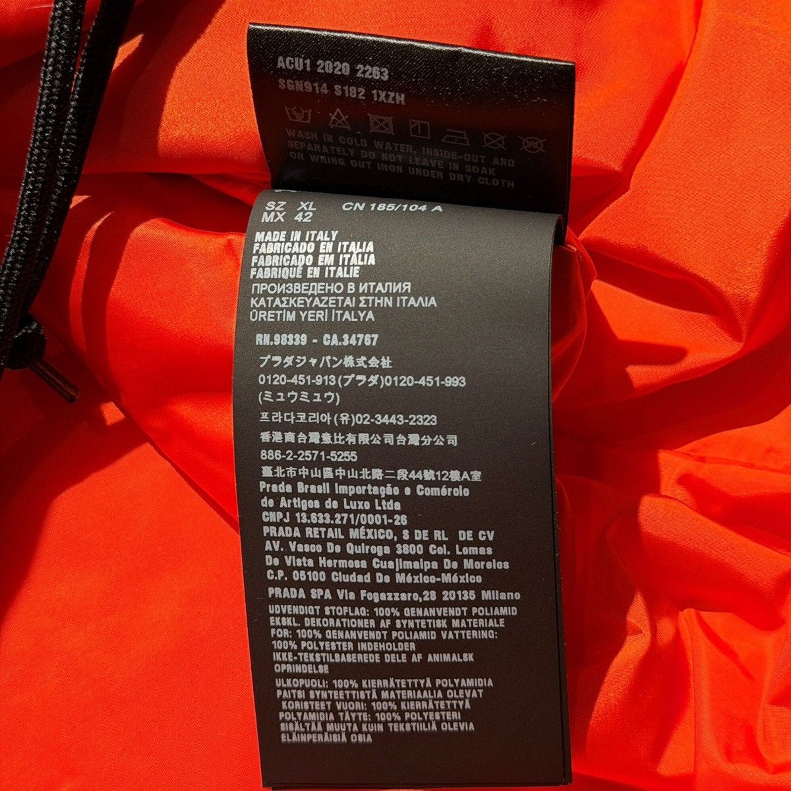 ReNylon logo patch Bomber