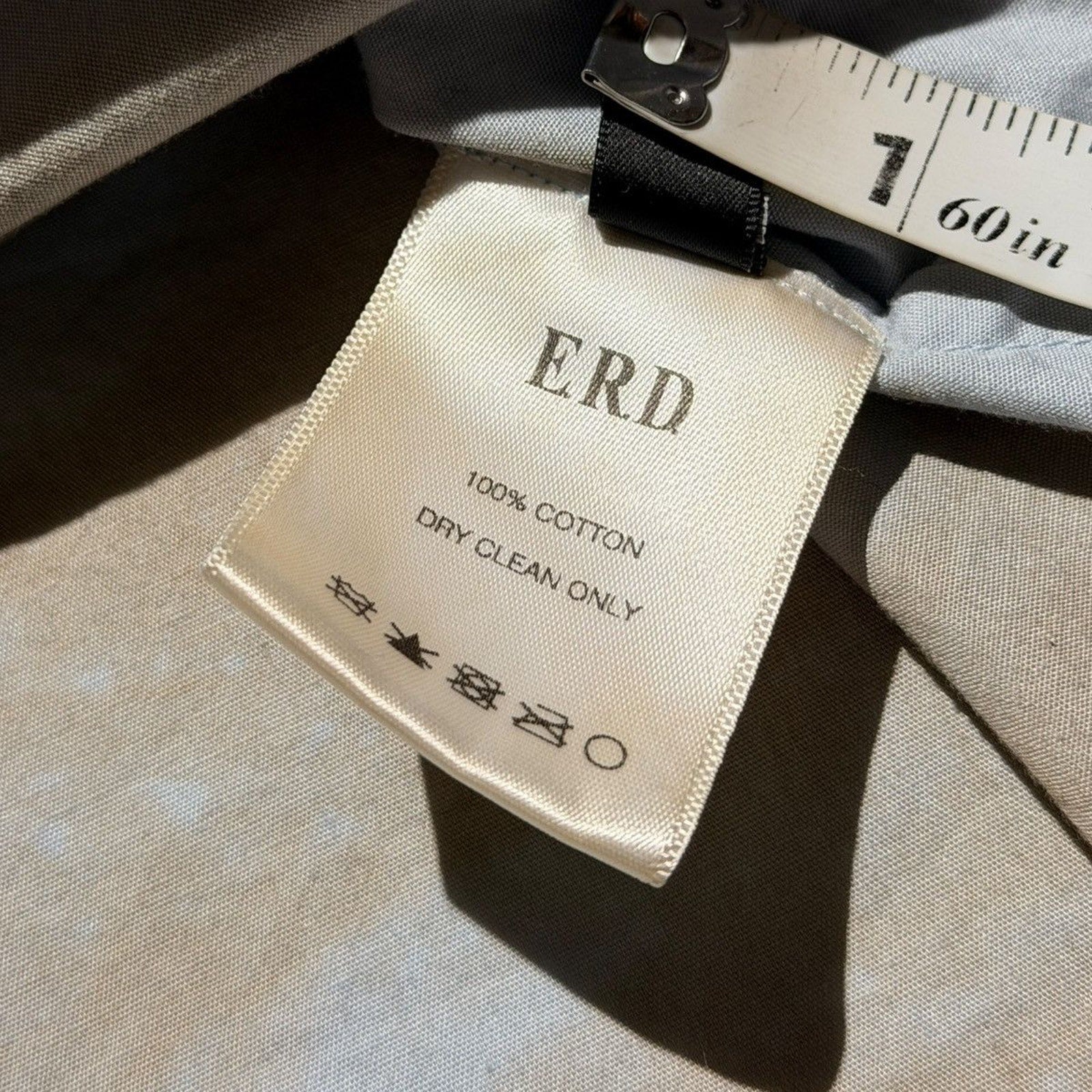 Destroyed mechanic style shirt