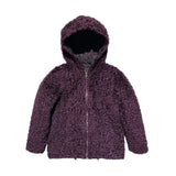 2008 reversible mohair shearling nylon jacket