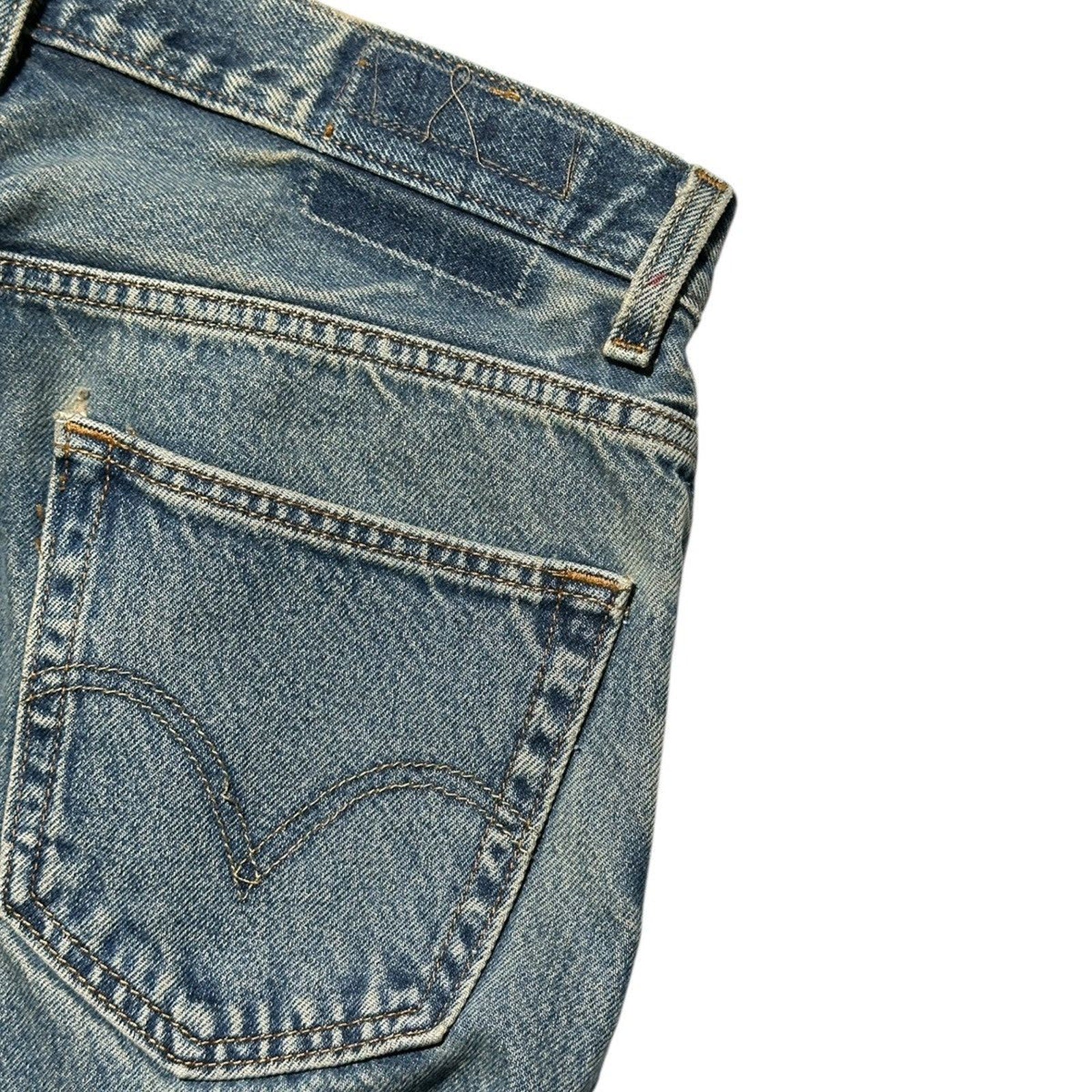 Freddie frances reconstructed flared denim