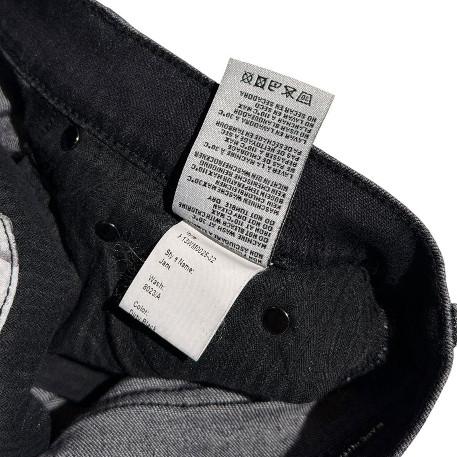 Jane Washed wide leg denim